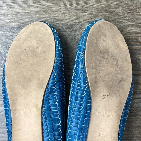 Anthropologie Gee WaWa Teal Flats, size 9.5 - Picture 10 of 10